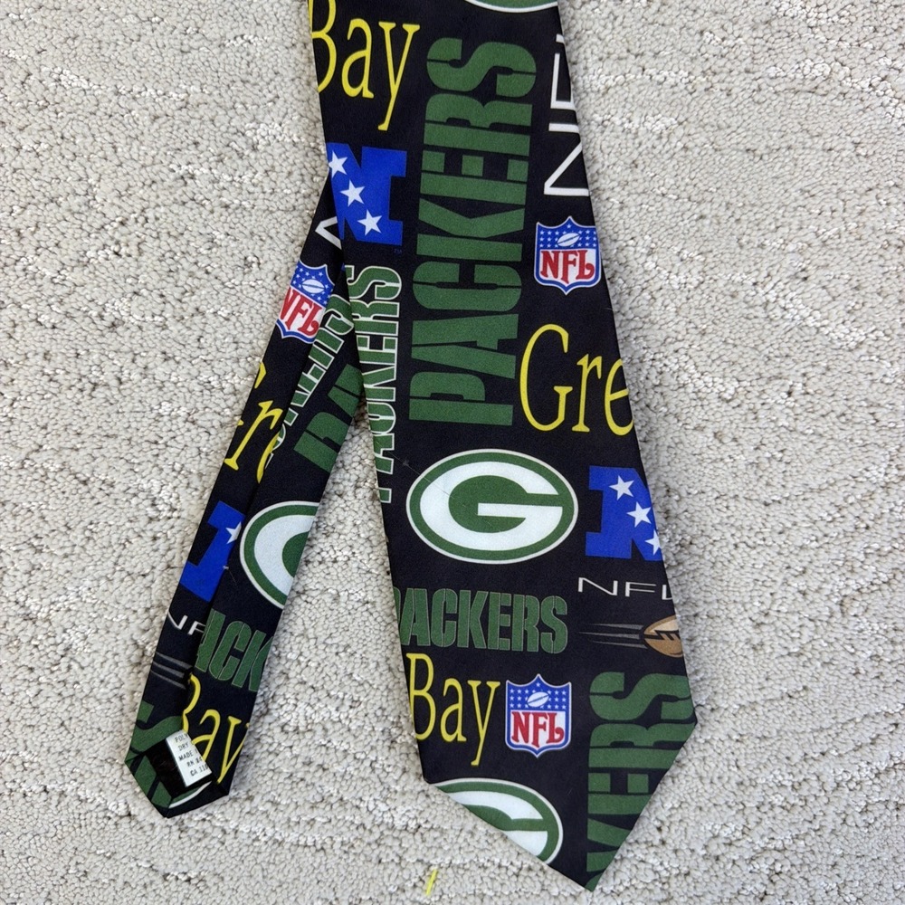 Men's Ralph Marlin Neck Tie NFL Green Bay Packers